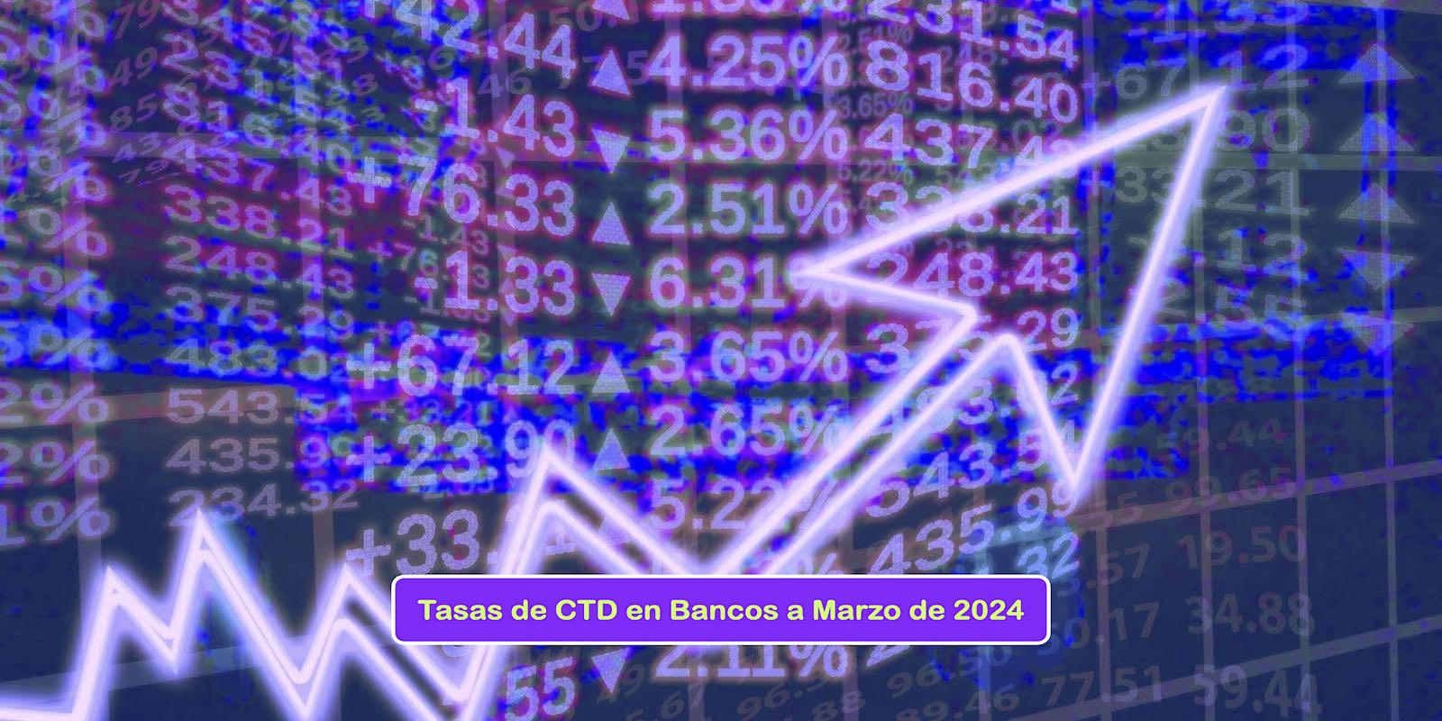 Tasas CDT en Bancos a Marzo de 2024