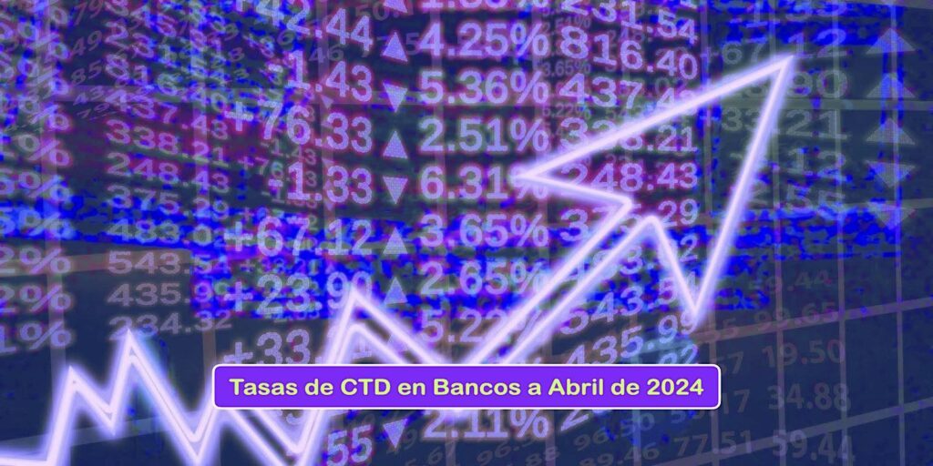 Tasas CDT Bancos Abril de 2024