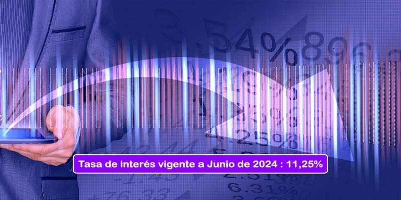 Tasa de interés del Banco de la República a Junio de 2024 en Colombia