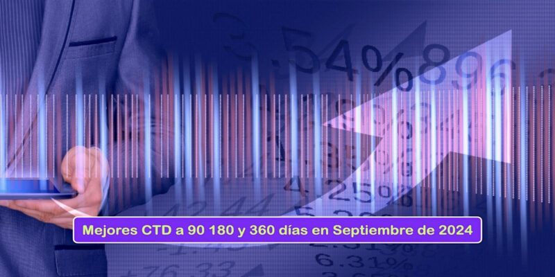 mejores cdt sepiembre de 2024